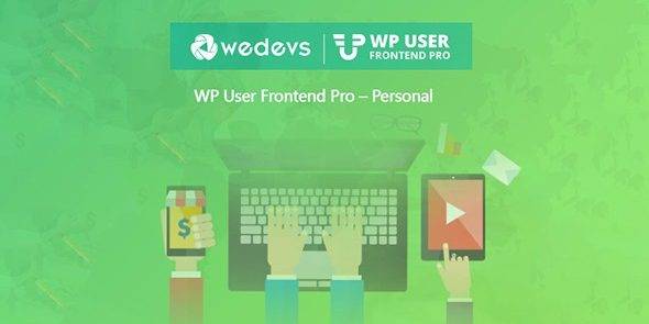 WeDevs – v3.4.12 – WP User Frontend Pro Business | WordPress Plugin