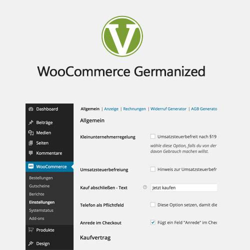 WooCommerce Germanized Pro – v3.9.0 by Vendidero Download (Updated)