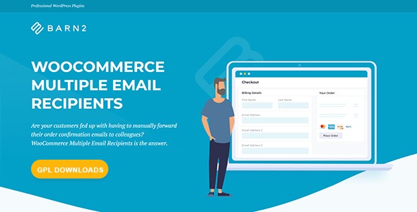 WooCommerce Multiple Email Recipients – v1.2.5 | WordPress Plugin