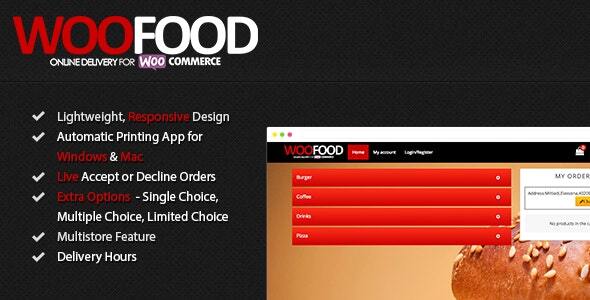 WooFood Food Ordering Plugin