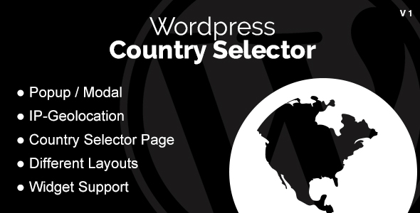 WordPress Country Selector GPL – v1.6.7 Download | WordPress Plugin