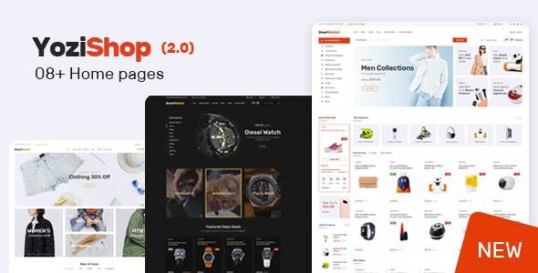 Yozi Wordpress Theme Yozi Theme Woocommerce Theme Download