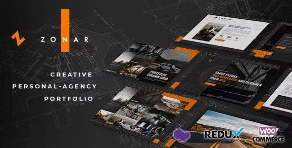 Zonar – Personal Portfolio WordPress Theme v4.3 (Updated)