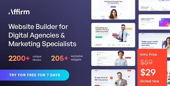 Affirm v3.0.9 – Marketing & Digital Agency WordPress Theme (Updated)