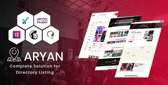 Aryan - Listing & Directory WordPress Theme