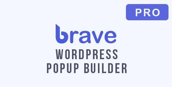 Brave WordPress Popup Builder Pro v.0.5.9 | WordPress Plugin