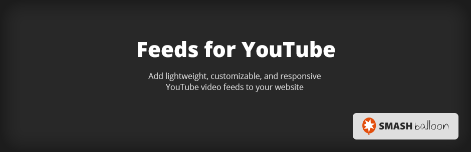 Feeds for YouTube Pro – v2.0.6 By Smash Balloon [Developer Edition] | WordPress Plugin