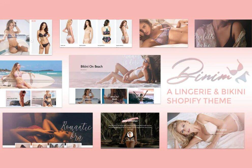 Binim Nulled v1.0 – Lingerie & Bikini Responsive Shopify Theme Download