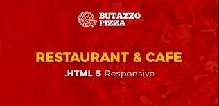 Butazzo Pizza v1.0 – Restaurant & Pizza One Page HTML Template