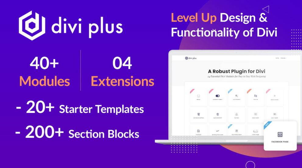 Divi Plus v1.9.10 – 41 Powerful Modules for Divi Theme