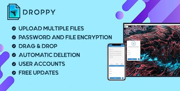 Droppy – v2.5.3 Online File Transfer and Sharing Php Script Download