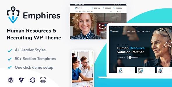 Emphires v3.8 – Human Resources & Recruiting WordPress Theme