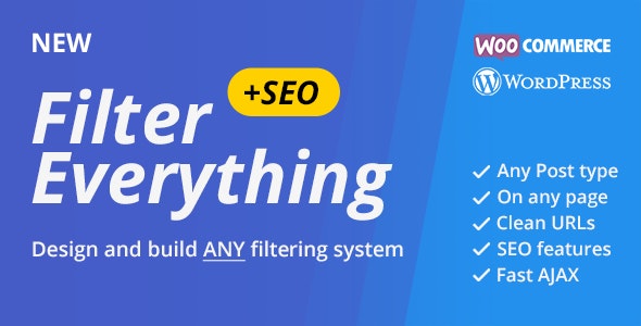 Filter Everything v1.8.3 WordPress & WooCommerce products Filter (Updated)