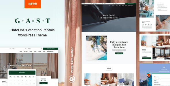 Gast v12.1 – Hotel Booking WordPress Theme Download (Updated)