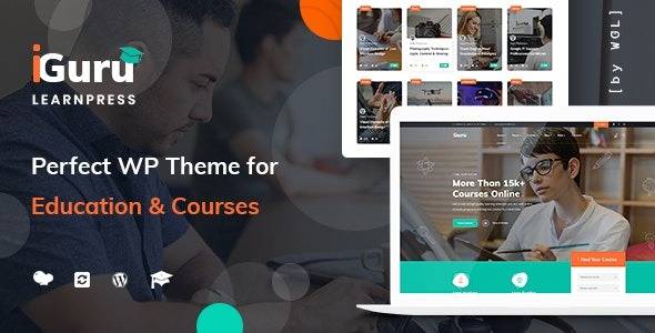 iGuru WordPress Theme v1.3.6 – Education & Courses WP Theme Download (Updated)