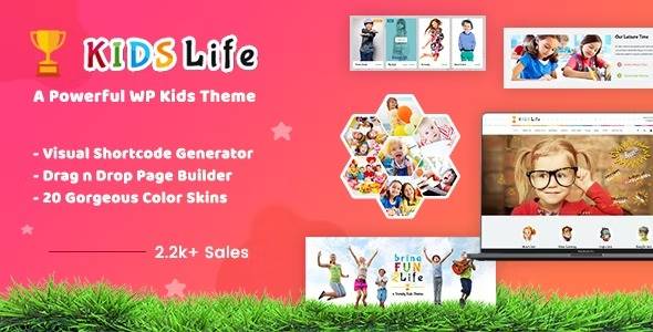 Kids Life v4.3 – Children School WordPress Theme