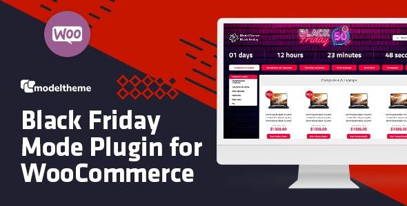 PW Black Friday Cyber Monday Mode for WooCommerce – v2.0.4 WordPress Plugin