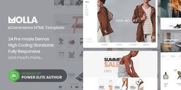 Molla – Free Download eCommerce HTML5 Template