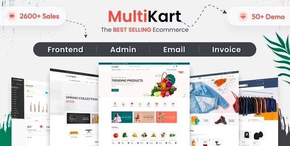 Multikart v4.0 – eCommerce HTML + Admin + Email + Invoice Template