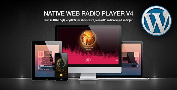 Native Web Radio Player