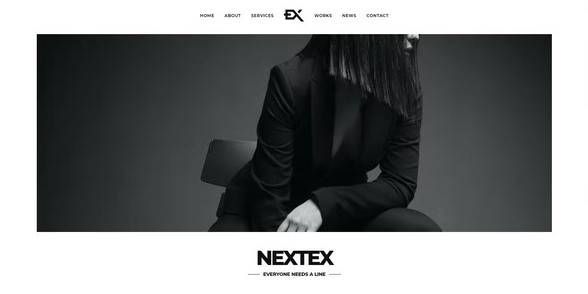 Nextex v1.0 – Free Download One Page Photography Portfolio Template