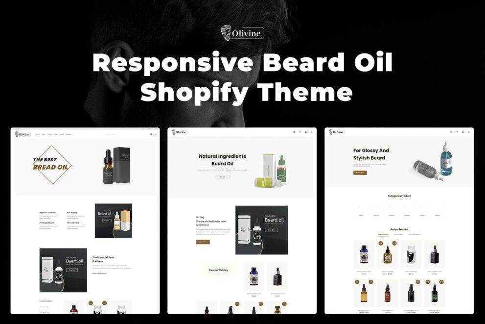 Olivine – Responsive Beard Oil Shopify Themes v1.0.2