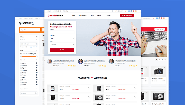 PremiumPress Auction Theme – v.10.8.4(Updated) | WordPress Theme