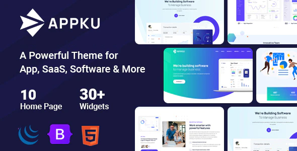 Appku landing page html template free download