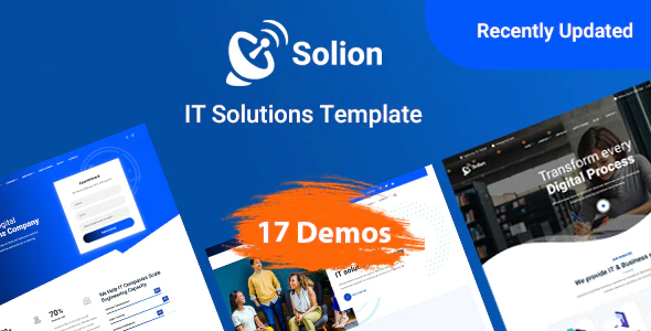 Solion – Technology & IT Solutions HTML Template Download