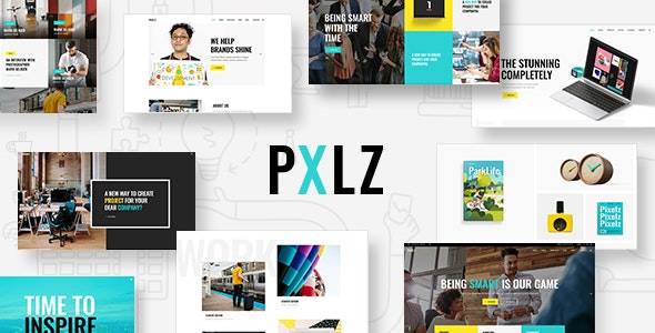 Pxlz v1.7.0 – Creative Design Agency WordPress Theme