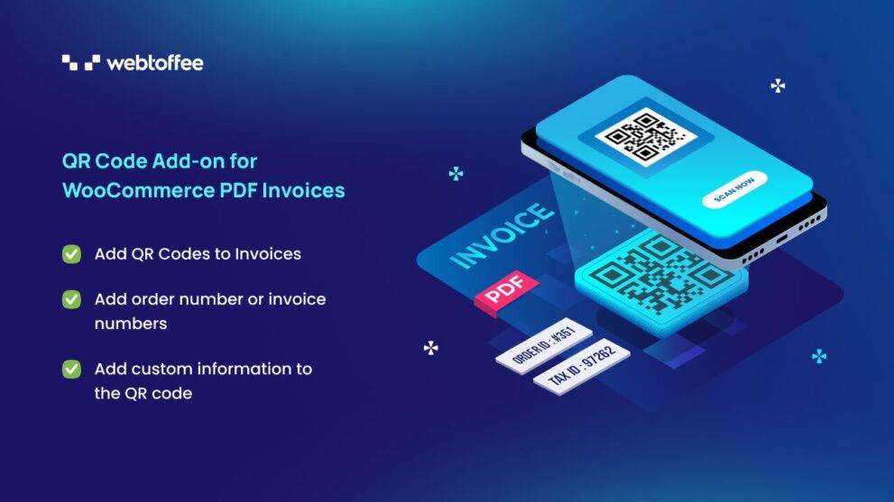 QR Code Add-on for WooCommerce PDF Invoices v.1.0.0 [WEBTOFFEE]