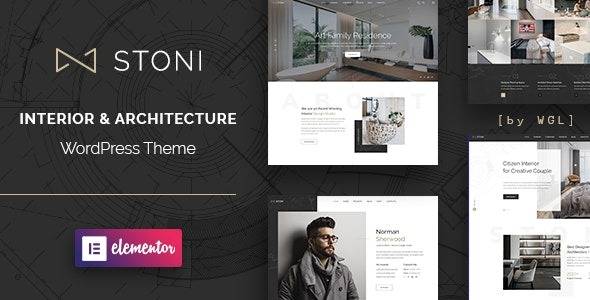 stoni - architecture agency wordpress theme free download