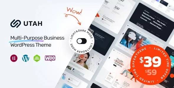 Utah Business WordPress Theme