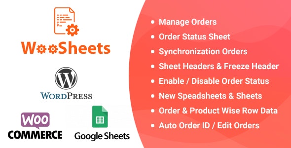 woosheets WooCommerce Google Spreadsheet Addon nulled