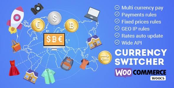 WOOCS woocommerce currency switcher