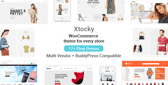 Xtocky woocommerce responsive wordpress theme Download