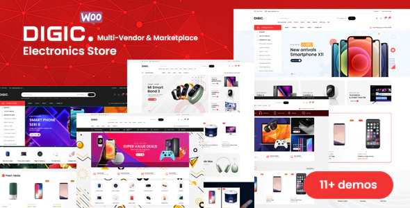 Digic v1.1.0 – Electronics Store WooCommerce WordPress Theme Download