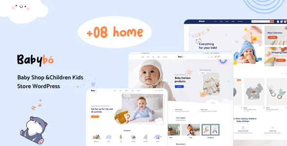 BabyBo – v1.0.3 Baby Shop and Children Kids Store WordPress Theme Download