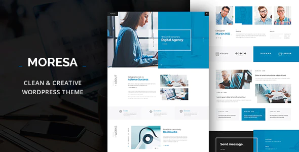 Moresa v1.7.8 – Startups Agency WordPress Theme Download