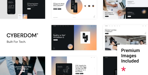 Cyberdom – v1.0 Technology and Software Company WordPress Theme Download