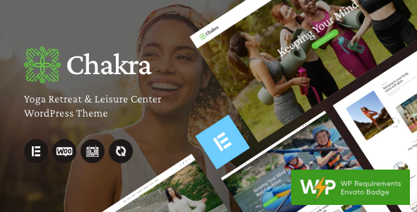 Chakra v1.4.0 – Yoga Retreat & Leisure WordPress Theme Download