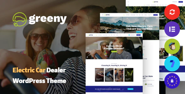 Greeny v1.7.1 – Electric Car Dealership WordPress Theme Download