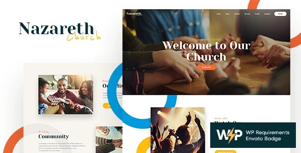 Nazareth – v1.0.11 Church & Religion WordPress Theme Download