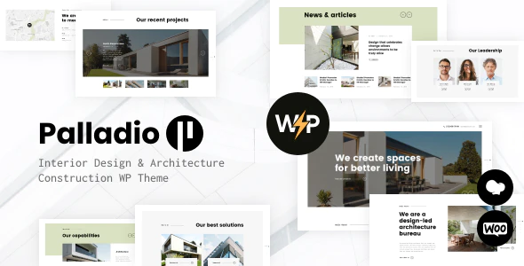 Palladio v1.1.8 Interior Design & Architecture WordPress Theme Download