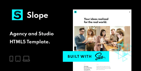 Slope – Responsive Agency & Studio HTML Template Download