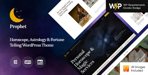 Prophet v.1.3 Horoscope & Astrology WordPress Theme Download