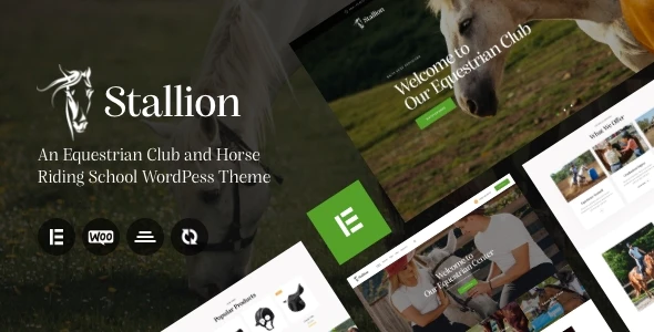 Stallion v1.4.0 – Equestrian Club and Horse Riding School WordPress Theme Download