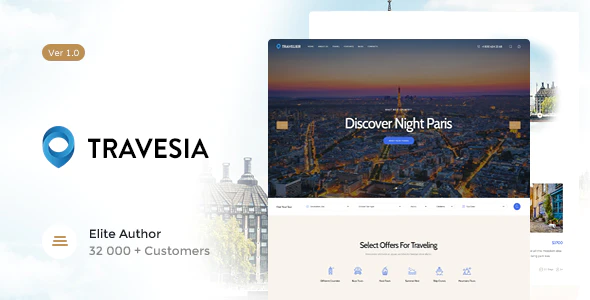 Travesia v1.1.11 A Travel Agency WordPress Theme Download