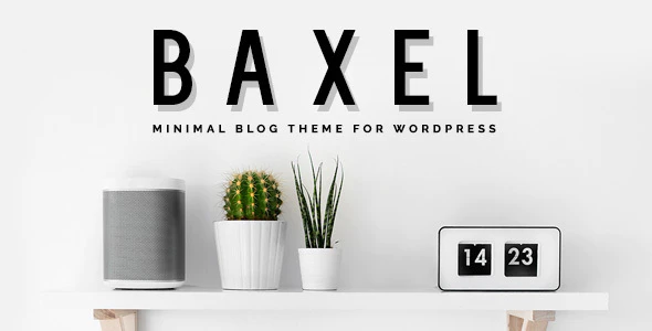 Baxel v5.0.7 – Minimal Blog Theme for WordPress Download