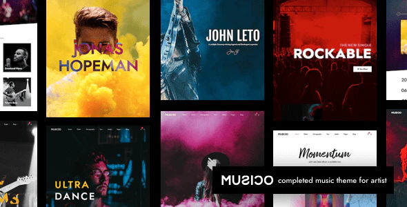 Musico Music WordPress Theme 3.2.4 (Updated) Download